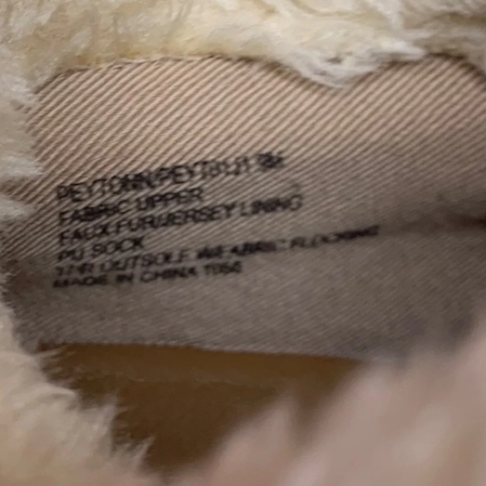 Madden NYC Tan Suede Faux Fur Peytonn Wedge Ankle Boots